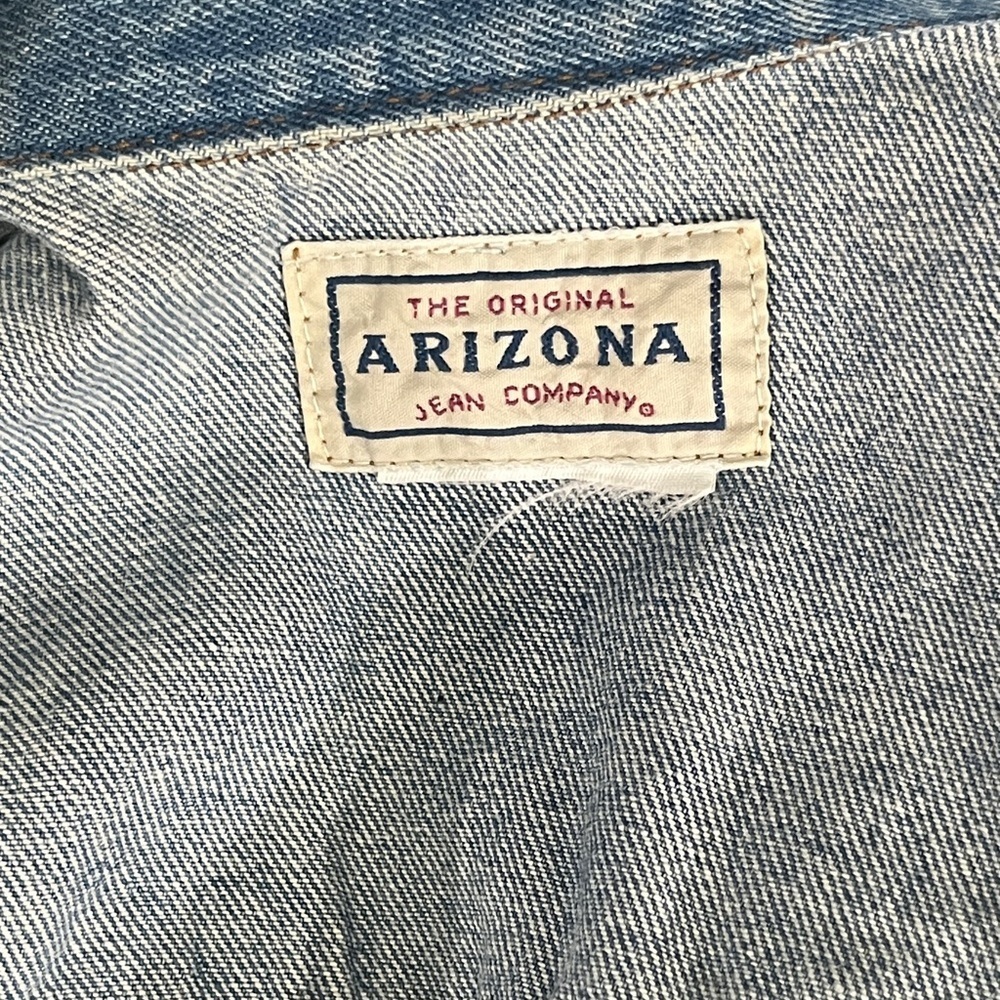 Arizona Denim Sleeveless Vest Size S? - Picture 4 of 5